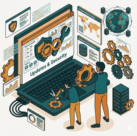 Mantenimiento técnico y diseño web de seguridad