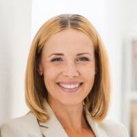 Laura Restrepo, Business Consultant, sharing a review for professional web design development.